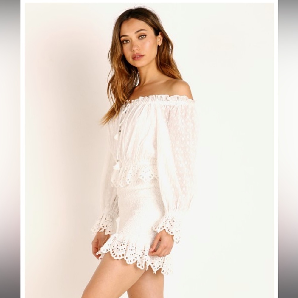 Spell Daisy Chain Ruched mini dress - Picture 5 of 13
